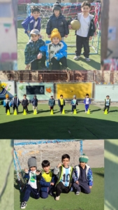 ورزش و نرمش درکودکستان معید